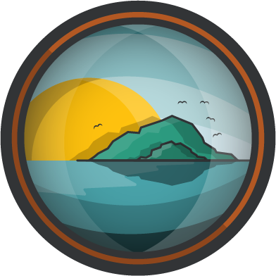 Horizon through the Porthole