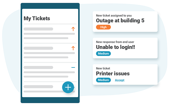 Manage Tickets, Anytime, Anywhere Manage Tickets, Anytime, Anywhere